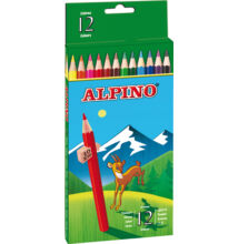 Színes ceruza 12 db-os készlet, ALPINO