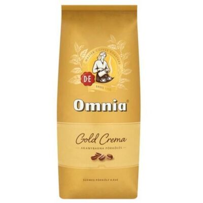 Kávé, szemes, 1kg - Omnia Gold Crema