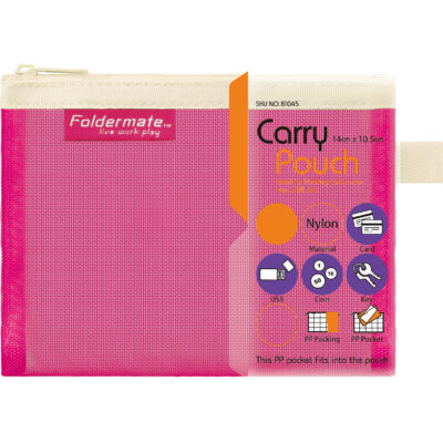 Bag in Bag, mini (14 x 10,5 cm), FOLDERMATE - pink